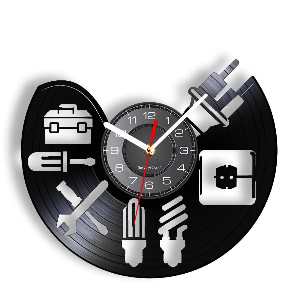 Electrician Profession Wall Clock