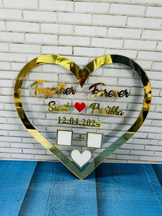 Customized Nikah Frame